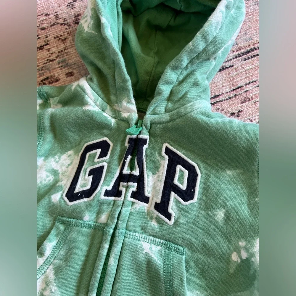 GAP Green Tie-Dye Kids Matching Set